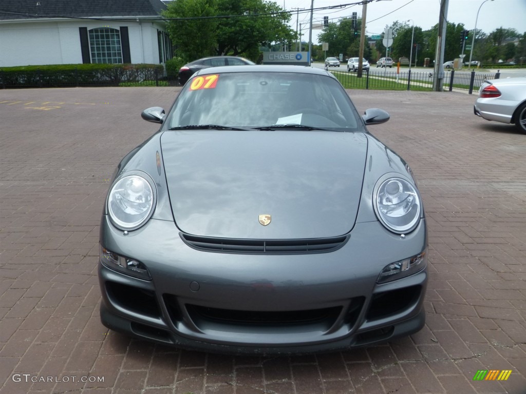 2007 911 GT3 - Meteor Grey Metallic / Black w/Alcantara photo #2