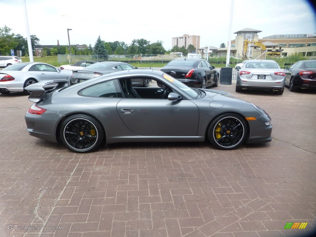 2007 911 GT3 - Meteor Grey Metallic / Black w/Alcantara photo #3