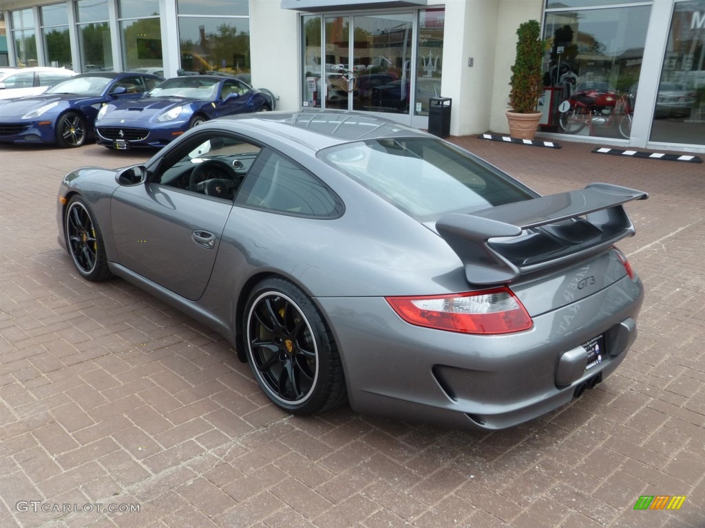 2007 911 GT3 - Meteor Grey Metallic / Black w/Alcantara photo #6