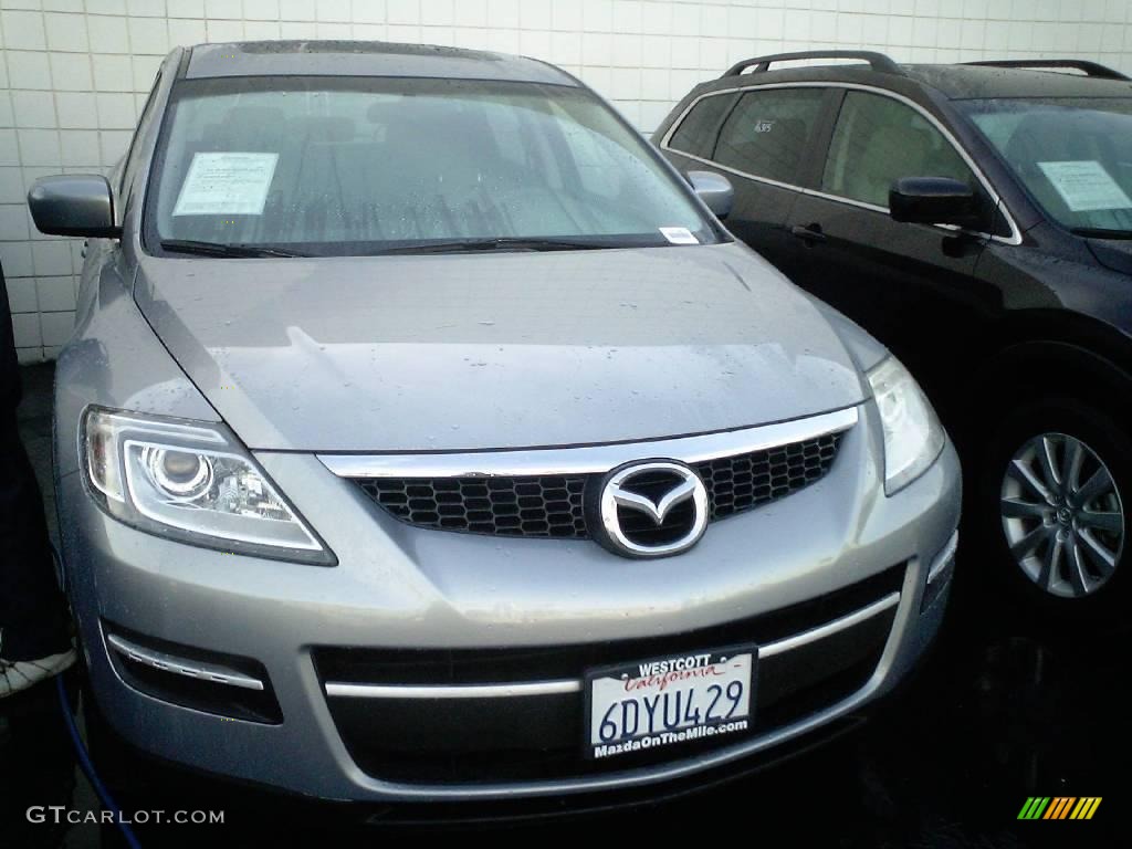 2008 CX-9 Sport - Liquid Platinum Metallic / Black photo #1