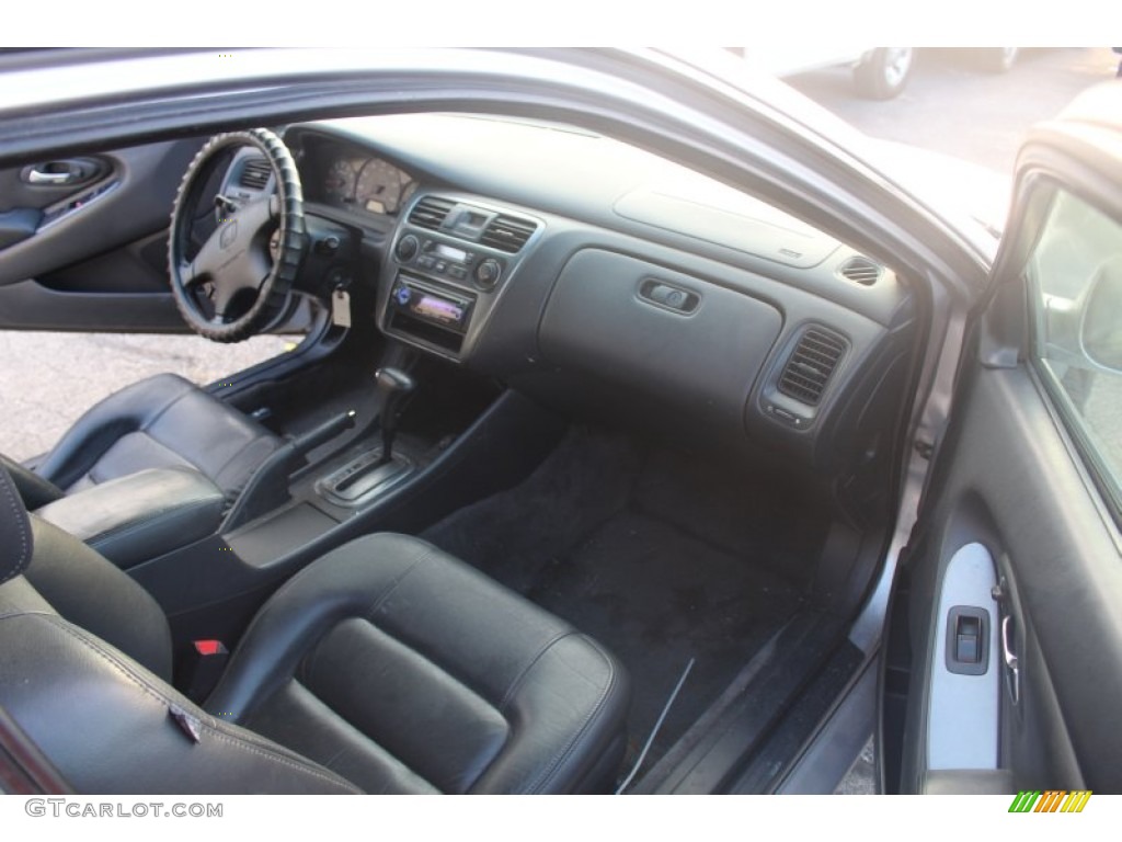 2002 Accord EX V6 Coupe - Satin Silver Metallic / Charcoal photo #23