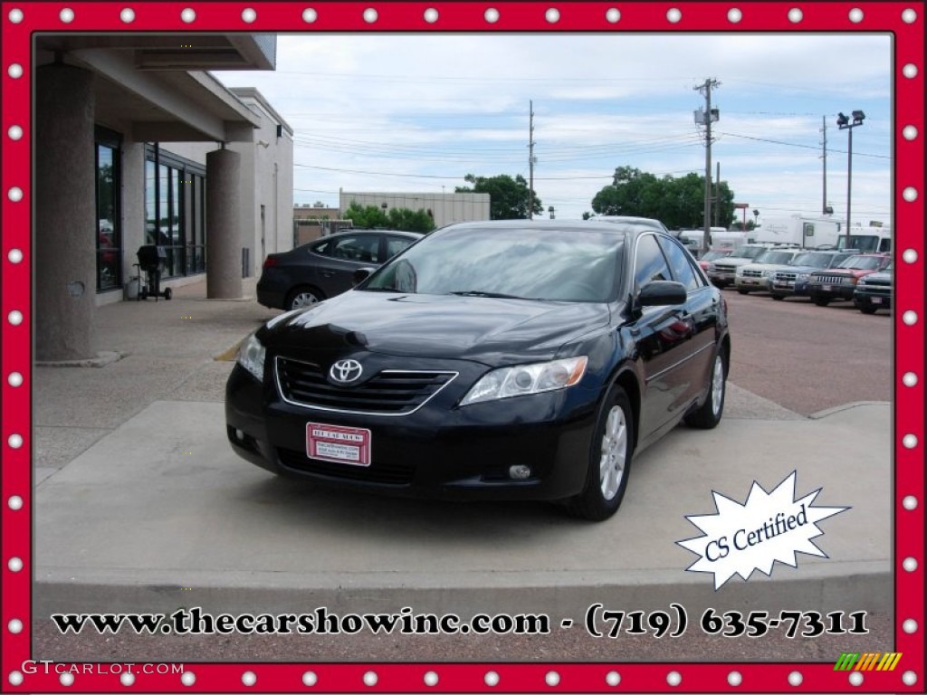 2009 Camry XLE - Black / Ash photo #1