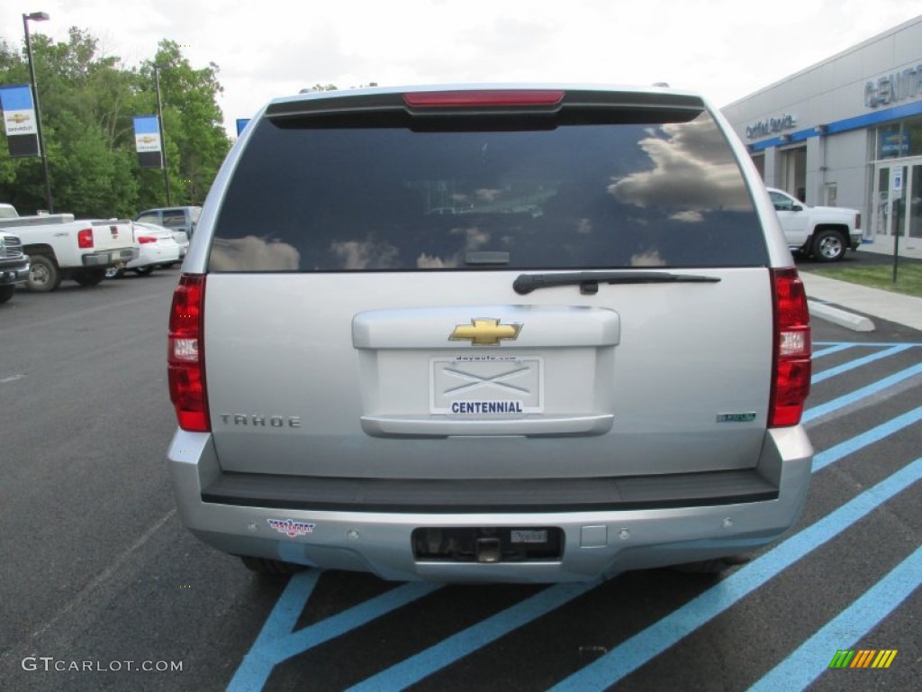 2010 Tahoe LT 4x4 - Sheer Silver Metallic / Ebony photo #5