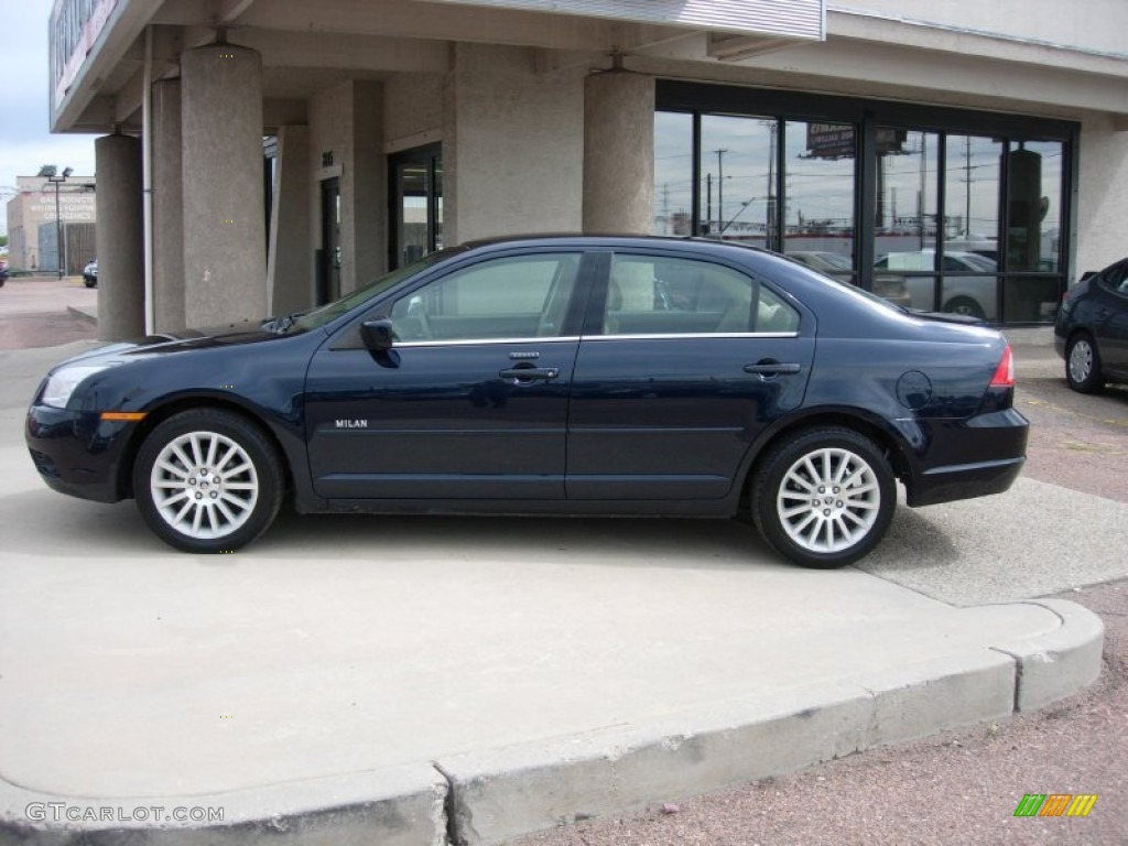 2008 Milan I4 Premier - Dark Blue Metallic / Camel photo #2