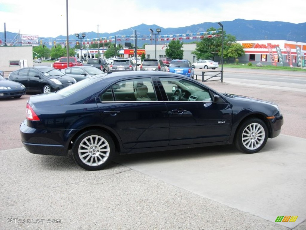 2008 Milan I4 Premier - Dark Blue Metallic / Camel photo #6