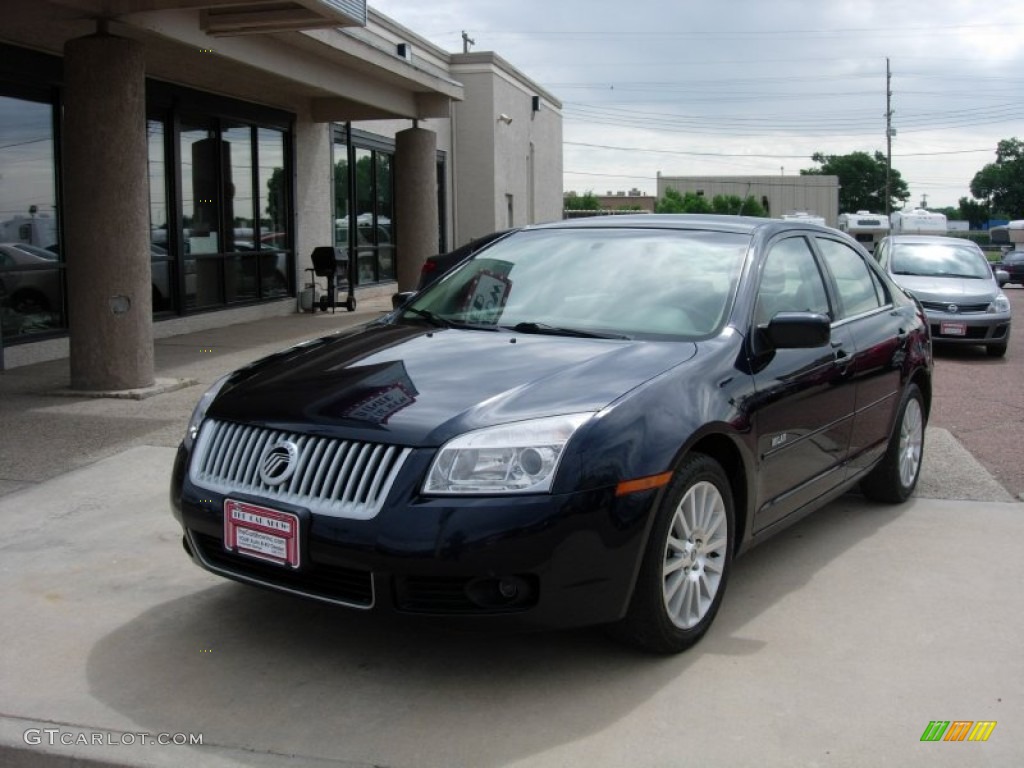 2008 Milan I4 Premier - Dark Blue Metallic / Camel photo #10