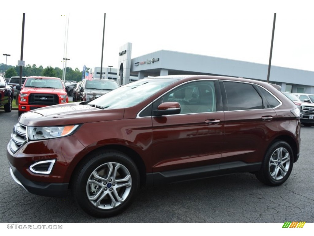 2015 Edge Titanium - Bronze Fire Metallic / Ebony photo #3