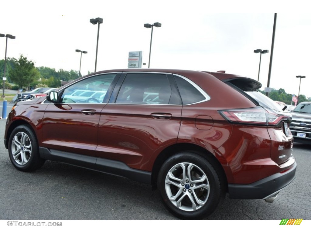 2015 Edge Titanium - Bronze Fire Metallic / Ebony photo #25