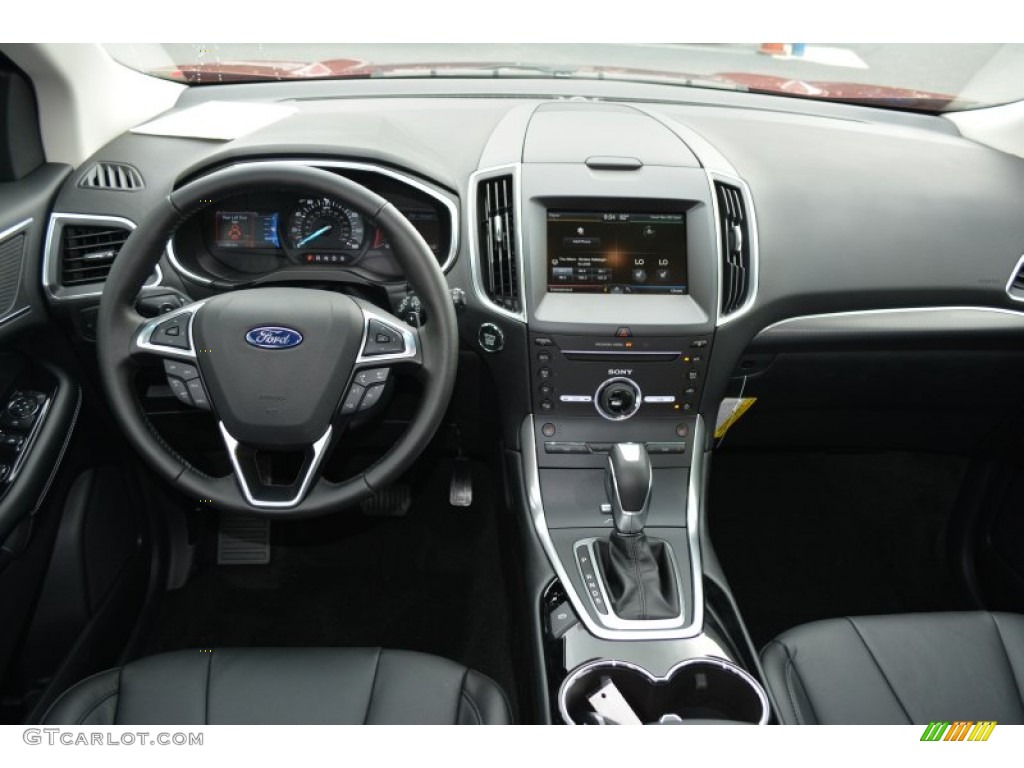 2015 Edge Titanium - Ruby Red Metallic / Ebony photo #9