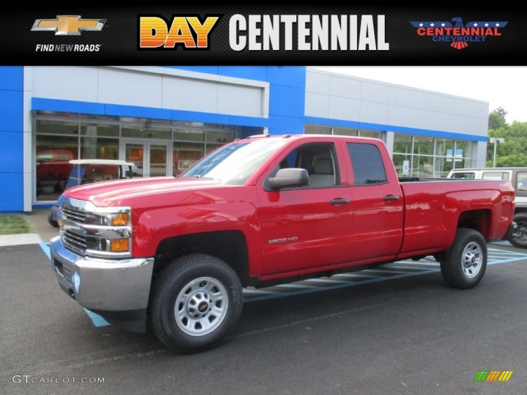 Victory Red Chevrolet Silverado 2500HD