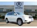 Blizzard White Pearl 2008 Toyota Highlander 