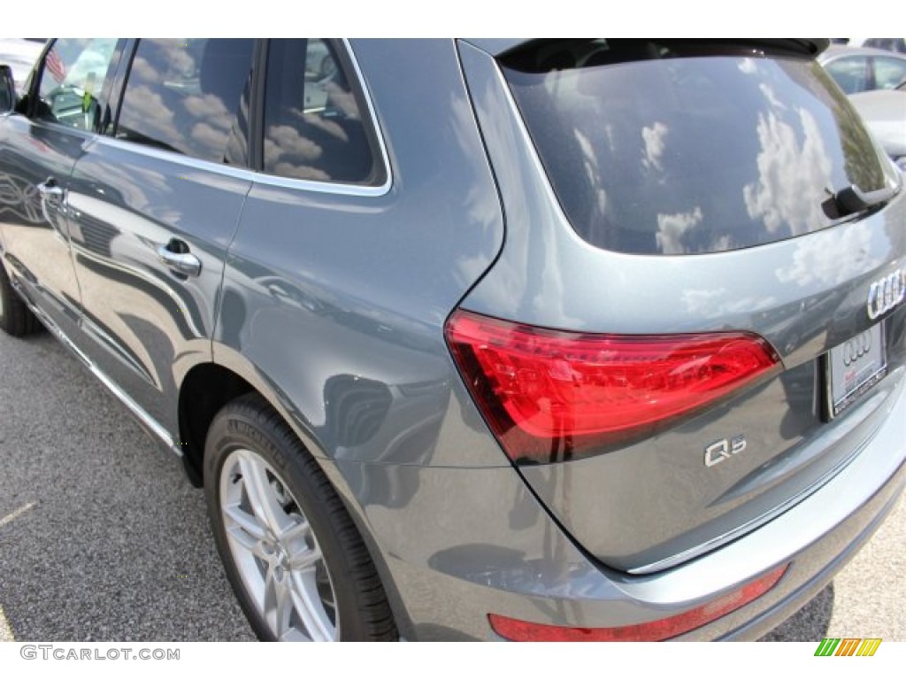 2016 Q5 2.0 TFSI Premium quattro - Monsoon Gray Metallic / Black photo #6