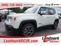 2015 Alpine White Jeep Renegade Limited  photo #1