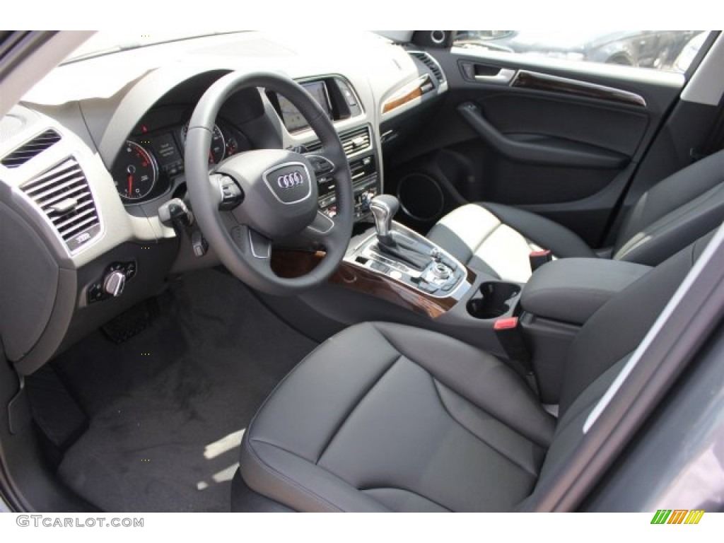 Black Interior 2016 Audi Q5 2.0 TFSI Premium quattro Photo #105841834