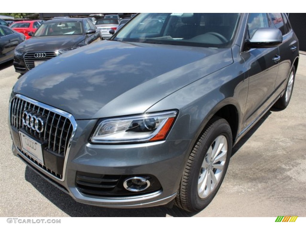 Monsoon Gray Metallic 2016 Audi Q5 2.0 TFSI Premium quattro Exterior Photo #105842384