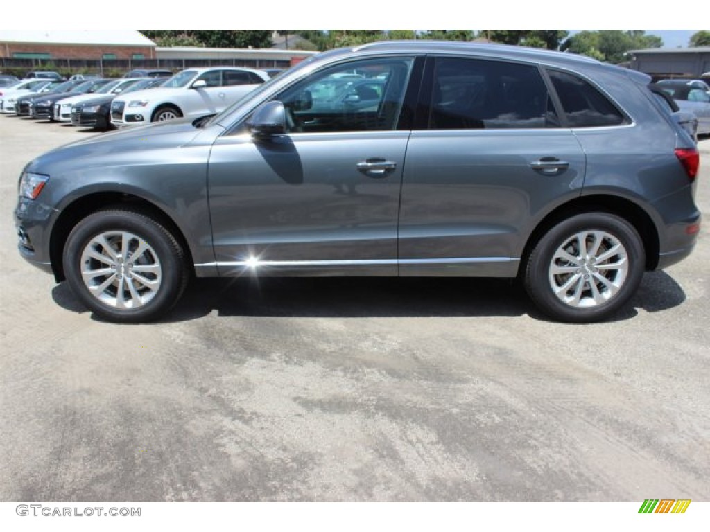Monsoon Gray Metallic 2016 Audi Q5 2.0 TFSI Premium quattro Exterior Photo #105842410