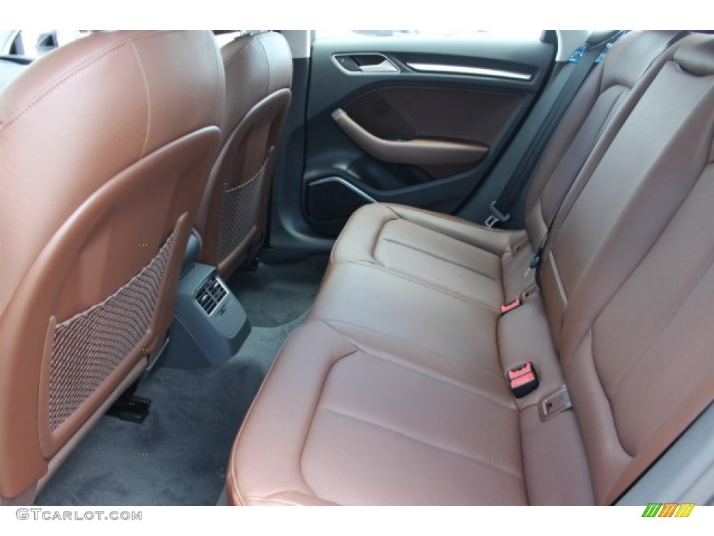 Chestnut Brown Interior 2016 Audi A3 2.0 Premium Plus quattro Photo #105843334