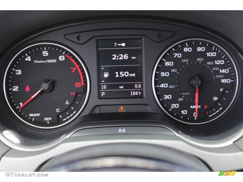 2016 Audi A3 2.0 Premium Plus quattro Gauges Photo #105843427
