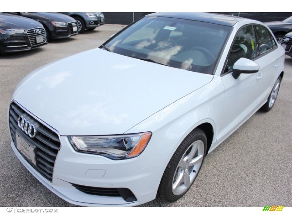 Glacier White Metallic 2016 Audi A3 1.8 Premium Exterior Photo #105843499