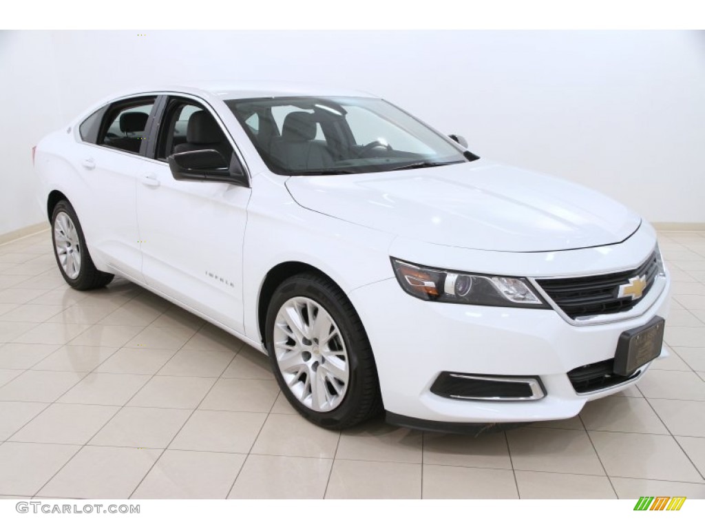2014 Impala LS - Summit White / Jet Black/Dark Titanium photo #1