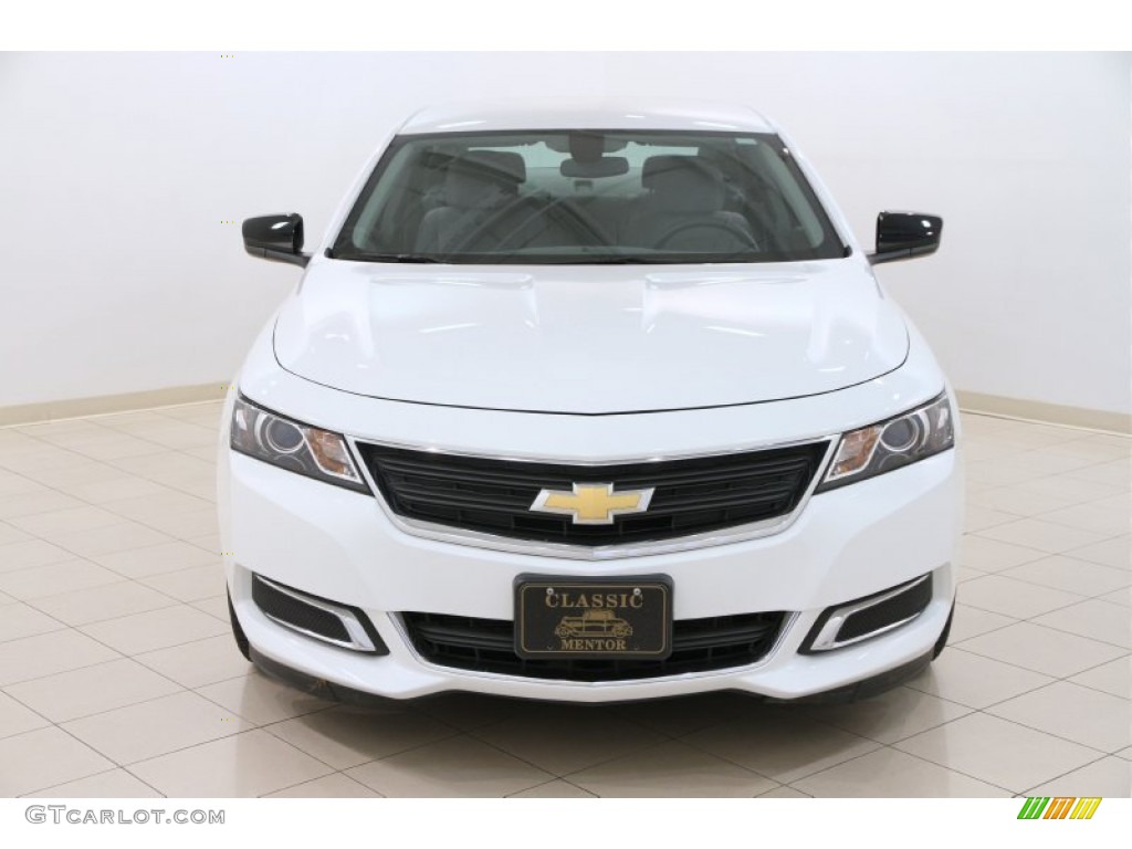 2014 Impala LS - Summit White / Jet Black/Dark Titanium photo #2