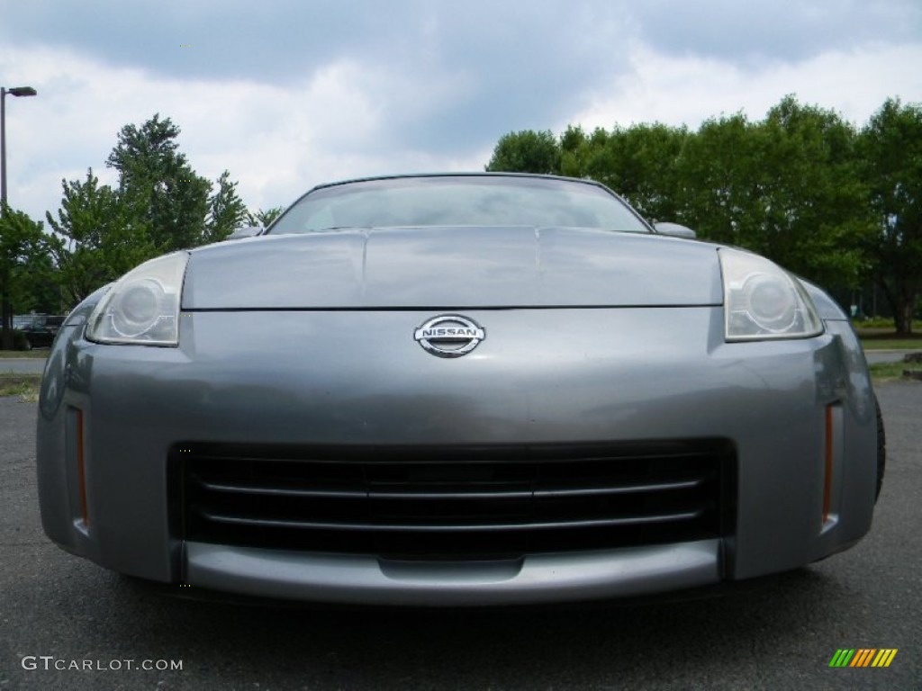 2006 350Z Enthusiast Coupe - Silverstone Metallic / Carbon Black photo #4