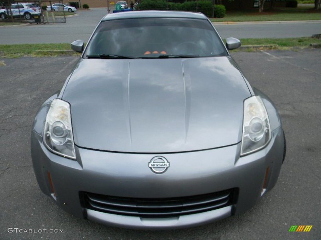2006 350Z Enthusiast Coupe - Silverstone Metallic / Carbon Black photo #5