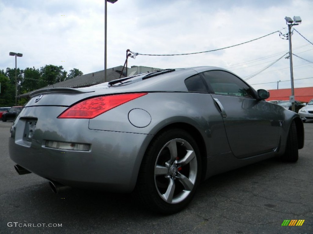 2006 350Z Enthusiast Coupe - Silverstone Metallic / Carbon Black photo #10