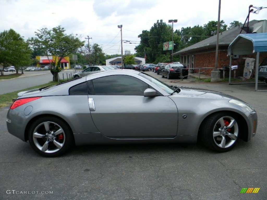 2006 350Z Enthusiast Coupe - Silverstone Metallic / Carbon Black photo #11