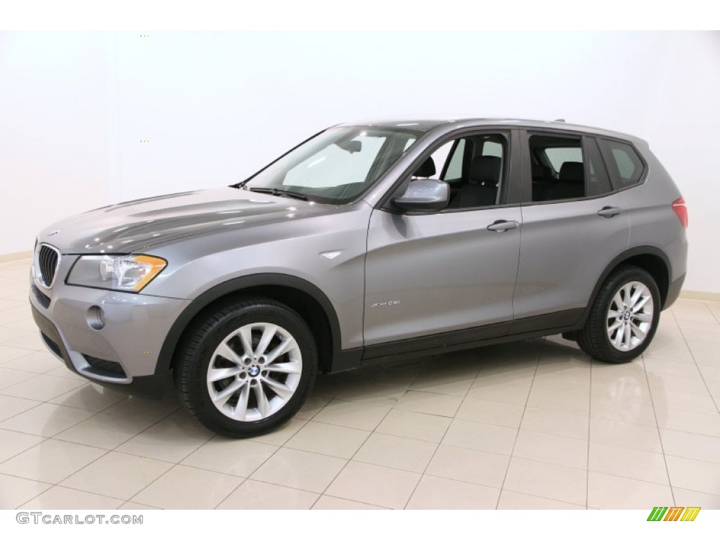 2013 X3 xDrive 28i - Space Gray Metallic / Black photo #3