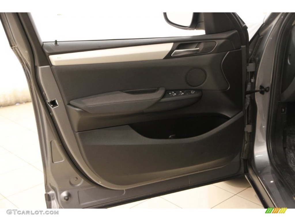 2013 X3 xDrive 28i - Space Gray Metallic / Black photo #4