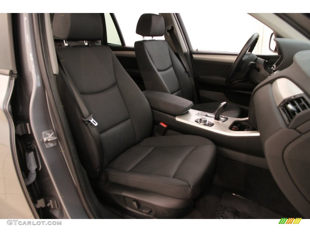 2013 X3 xDrive 28i - Space Gray Metallic / Black photo #14