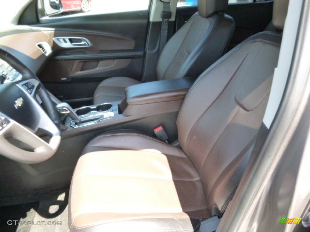 2012 Equinox LT AWD - Mocha Steel Metallic / Brownstone/Jet Black photo #12