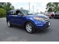 2014 Deep Impact Blue Ford Explorer FWD  photo #3