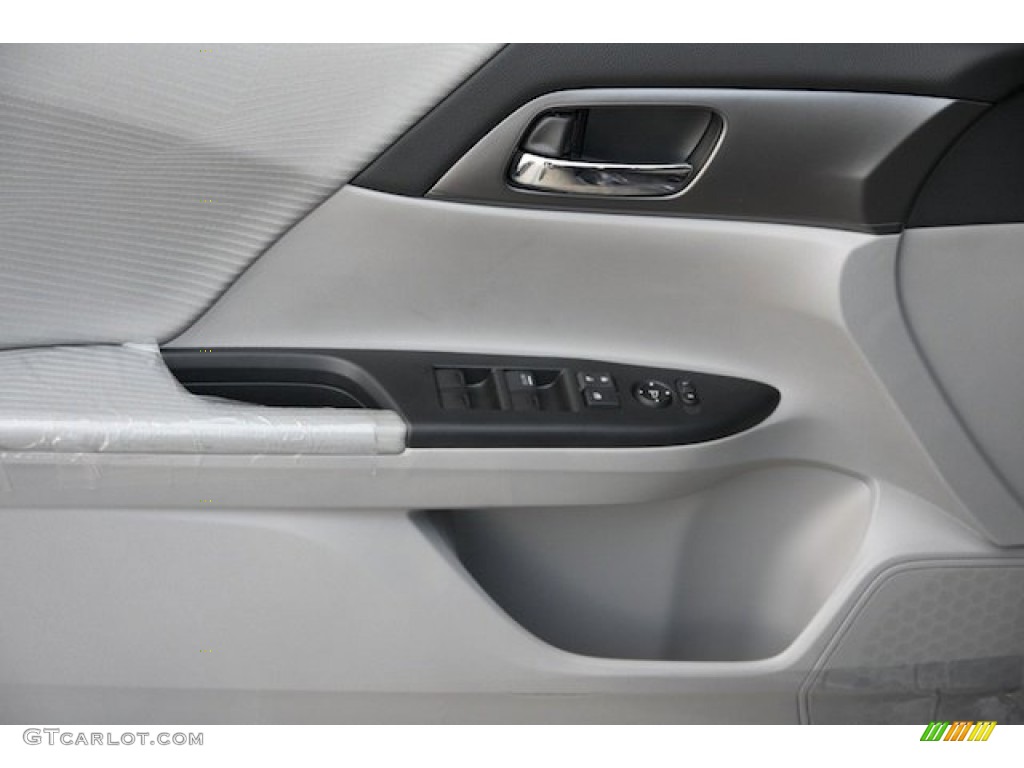 2015 Accord LX Sedan - Modern Steel Metallic / Gray photo #8