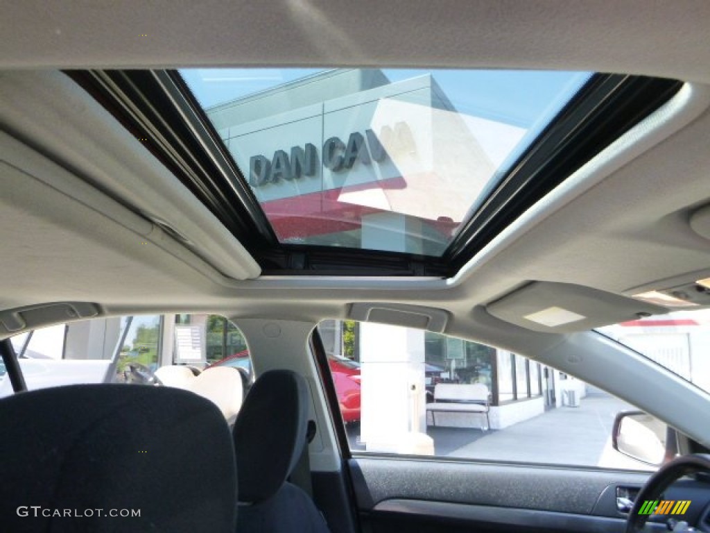 2010 Lancer GTS - Rotor Glow Orange Metallic / Black photo #11