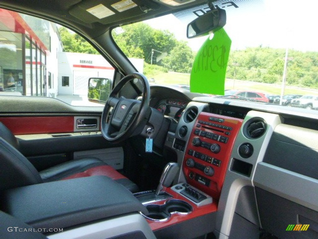 2011 F150 SVT Raptor SuperCrew 4x4 - Ingot Silver Metallic / Raptor Black/Orange photo #12