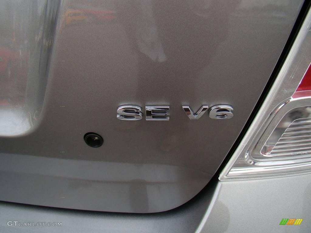 2009 Fusion SE V6 - Vapor Silver Metallic / Charcoal Black/Red Accents photo #15