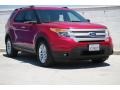 Red Candy Metallic 2012 Ford Explorer XLT EcoBoost