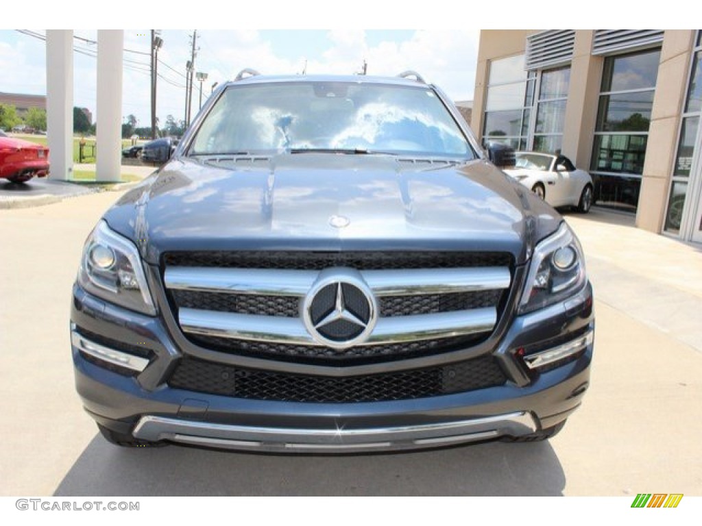 2013 GL 450 4Matic - Steel Grey Metallic / Almond Beige photo #2