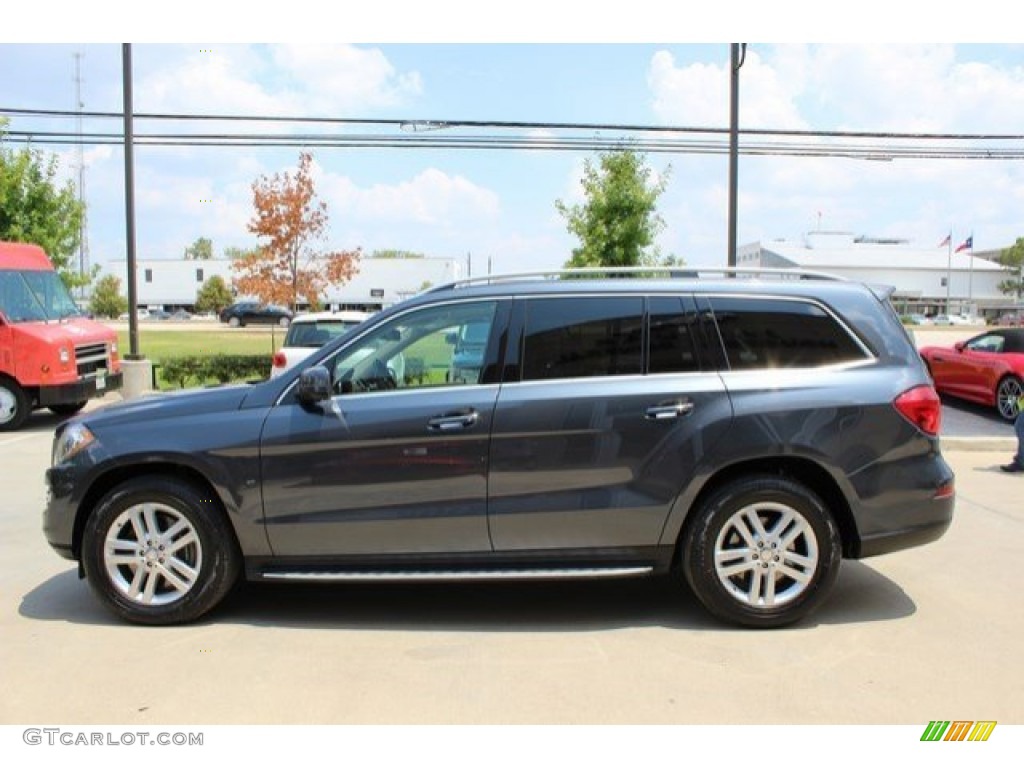 2013 GL 450 4Matic - Steel Grey Metallic / Almond Beige photo #4