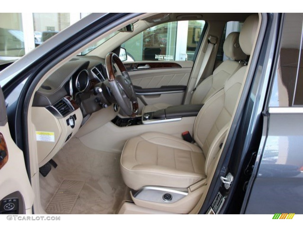 2013 GL 450 4Matic - Steel Grey Metallic / Almond Beige photo #10