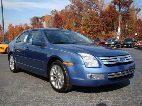 2009 Ford Fusion SEL Blue Suede Data, Info and Specs