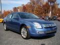 Sport Blue Metallic 2009 Ford Fusion SEL Blue Suede