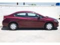 Crimson Pearl - Civic LX Sedan Photo No. 8