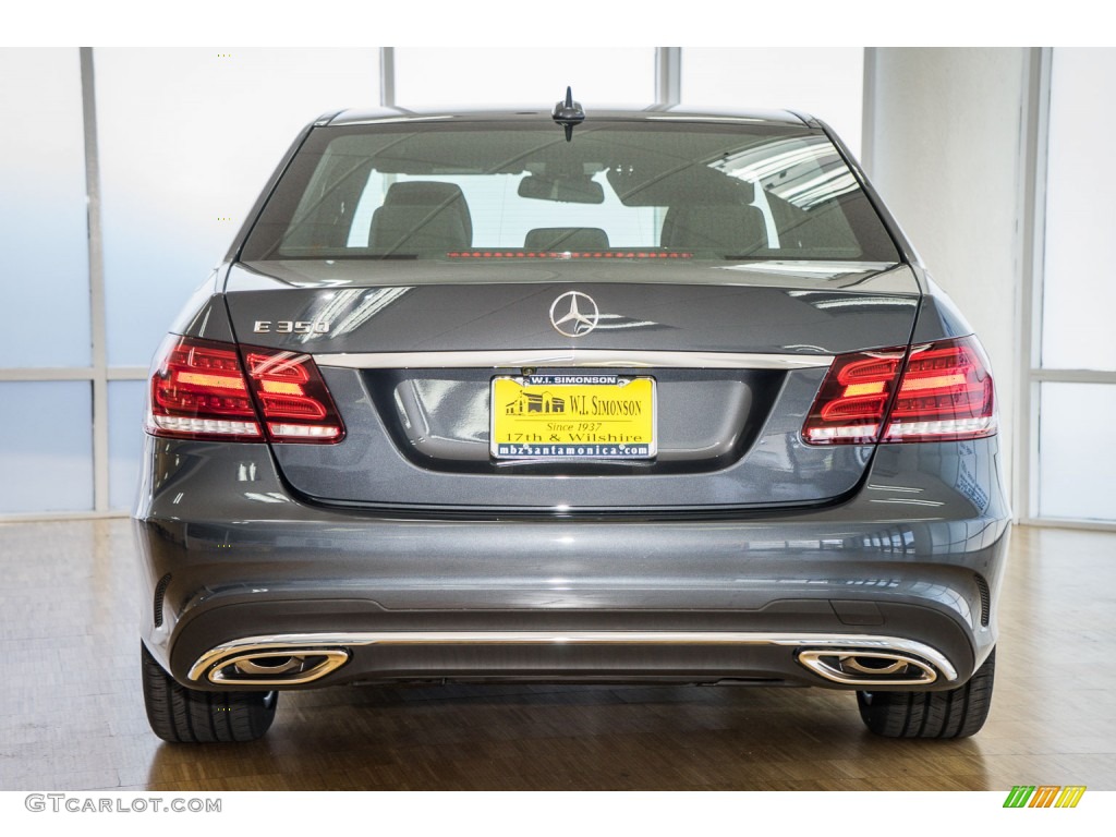 2016 E 350 Sedan - Steel Grey Metallic / Black photo #4