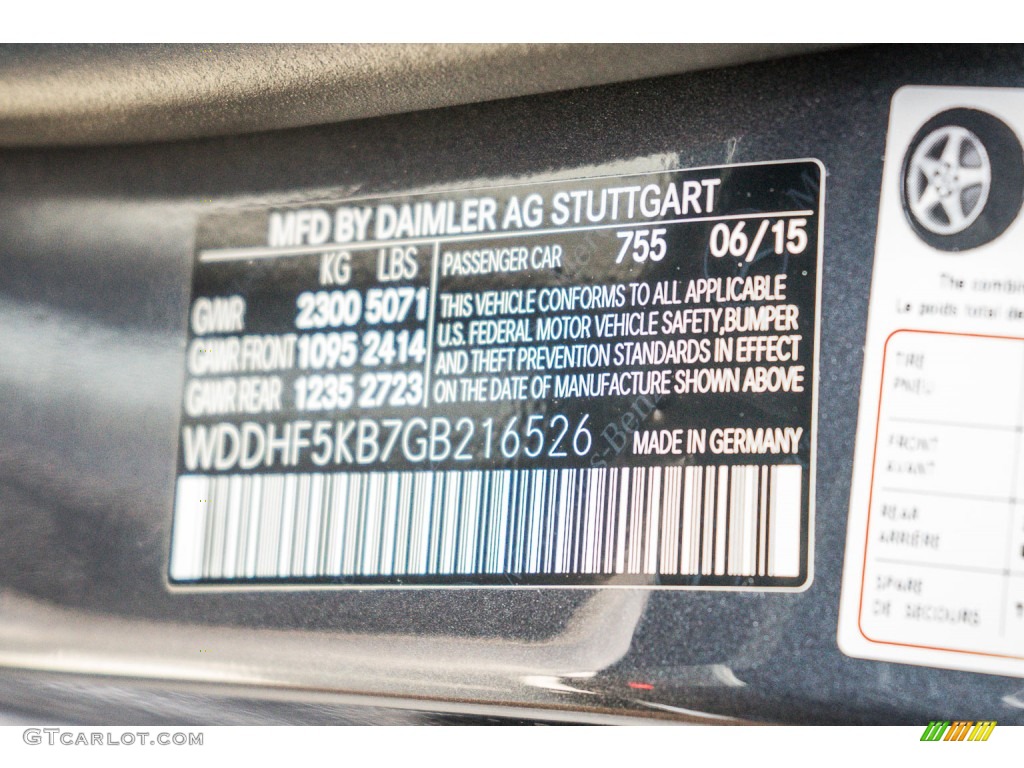2016 E 350 Sedan - Steel Grey Metallic / Black photo #8