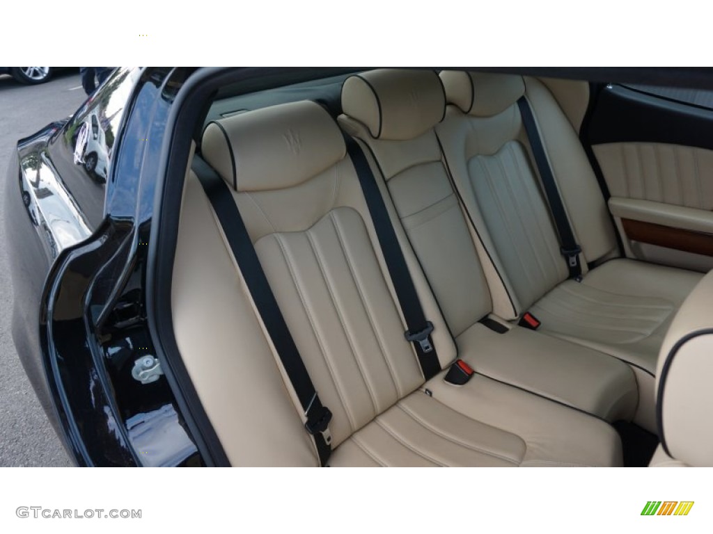 2010 Maserati Quattroporte Standard Quattroporte Model Rear Seat Photo #105859886