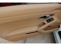 2016 Porsche Boxster Luxor Beige Interior Door Panel Photo