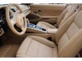2016 Porsche Boxster Luxor Beige Interior Front Seat Photo